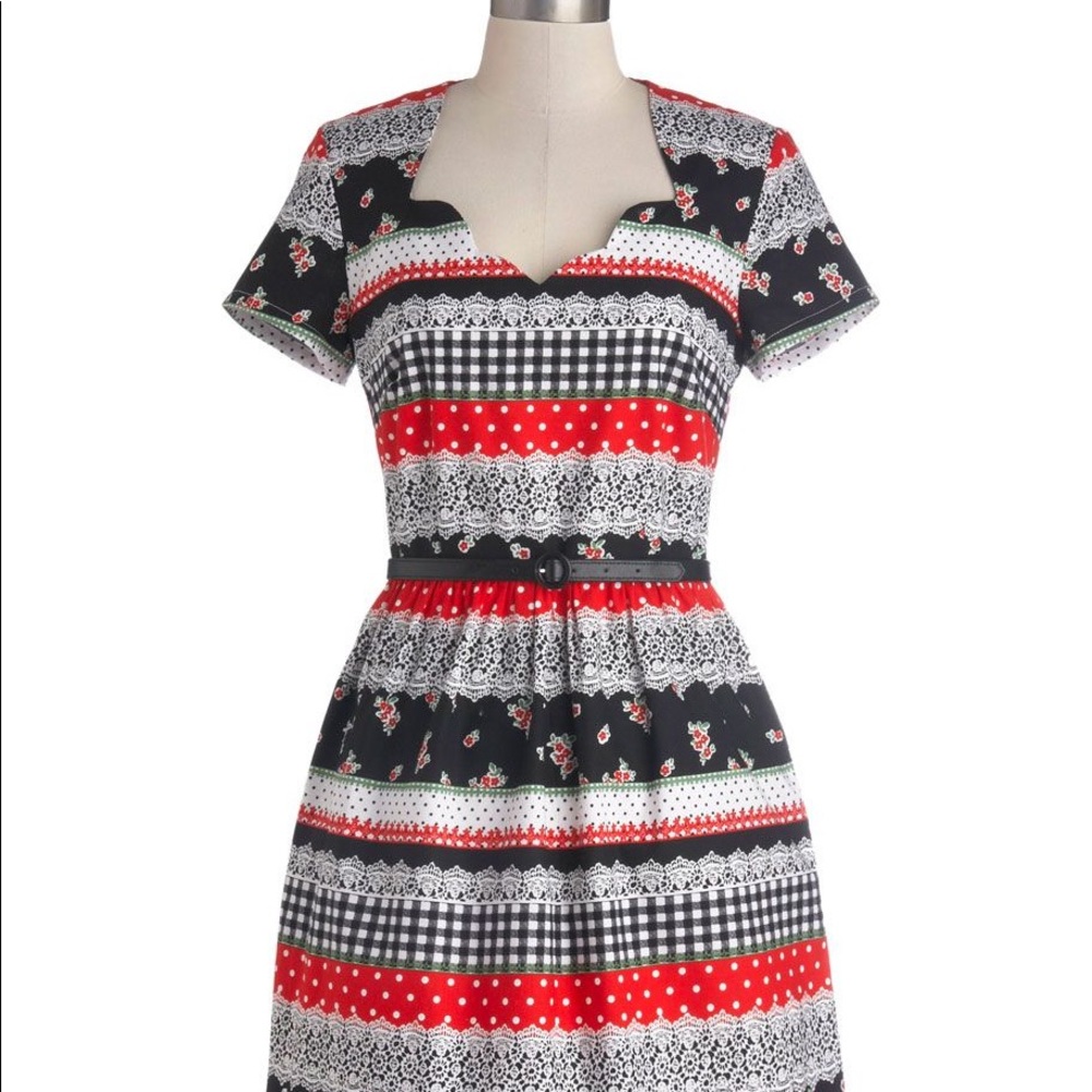 ModCloth Bea &Dot Make Yourself at Home Dress
